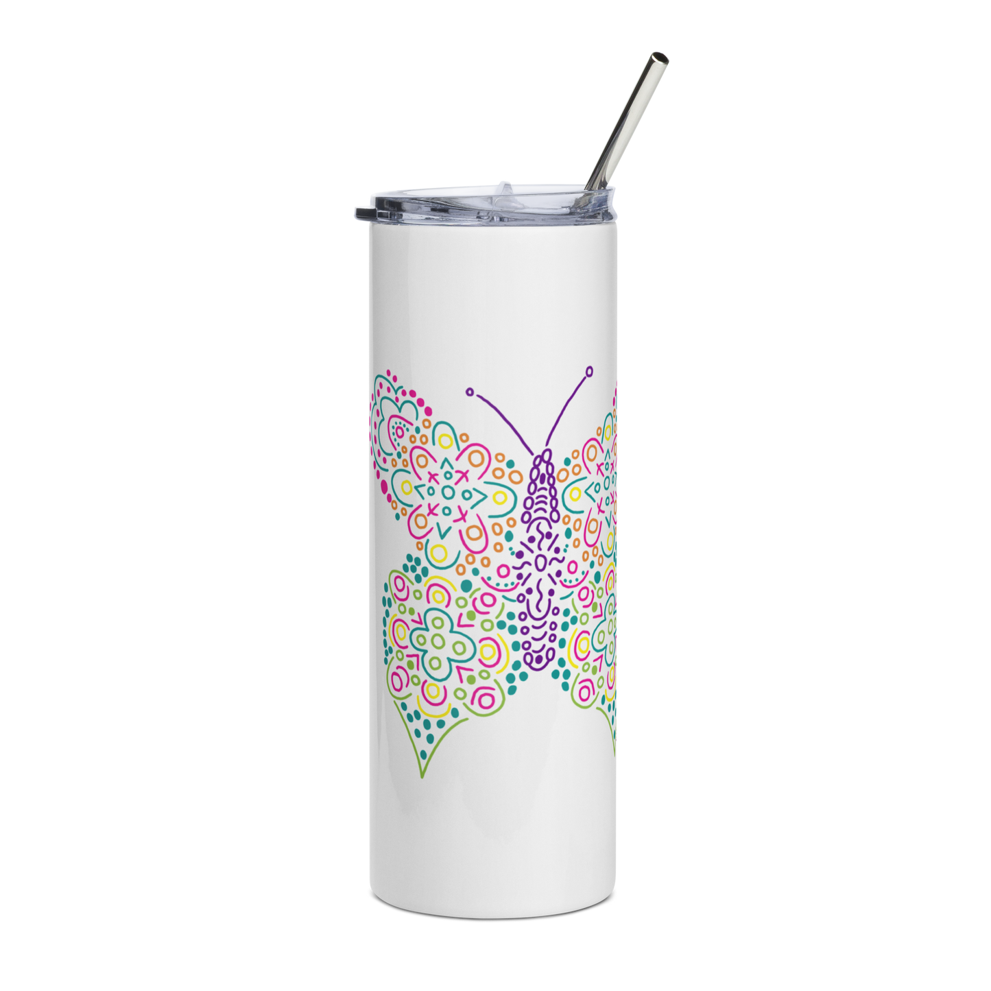 Custom Butterfly Tumbler