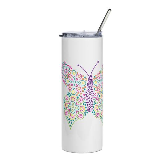 Custom Butterfly Tumbler
